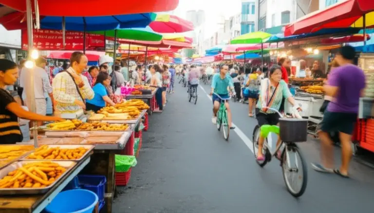 Eating, Drinking, and Moving Around for Less: Street Food, Local Markets, Bikes, and Bargaining Strategies