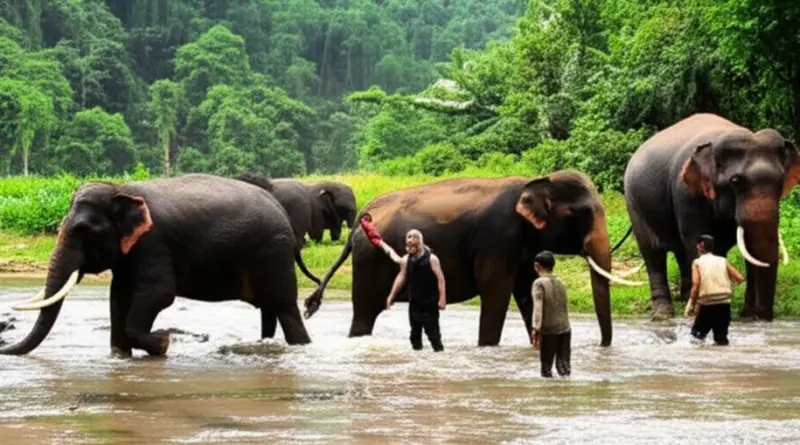 Ethical Elephant Sanctuaries in Laos: Where to See and Support Rescued Elephants