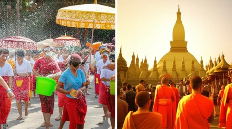 Festivals and Cultural Highlights by Season: Don’t-Miss Events Like Pi Mai (Lao New Year) and That Luang Festival