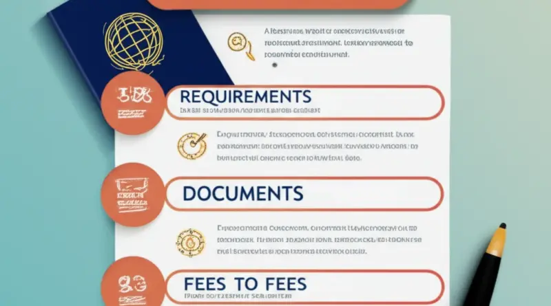 How to Apply Step-by-Step: Requirements, Documents, Fees, and Processing Times for Each Visa Type