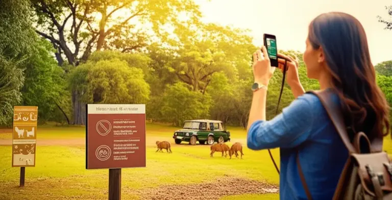 How to Plan a Responsible Visit — Booking tips, what to expect (no rides, feeding/observation rules), best times to go, and local transport options