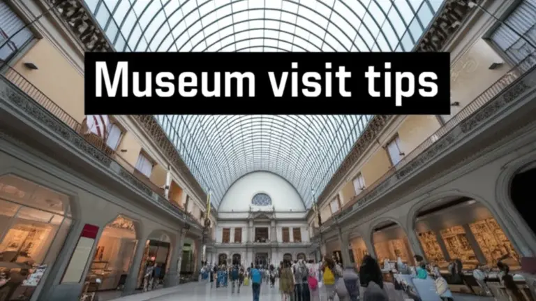 Tips for making the most of your visit: tickets, guided tours, crowd-avoidance, and nearby attractions