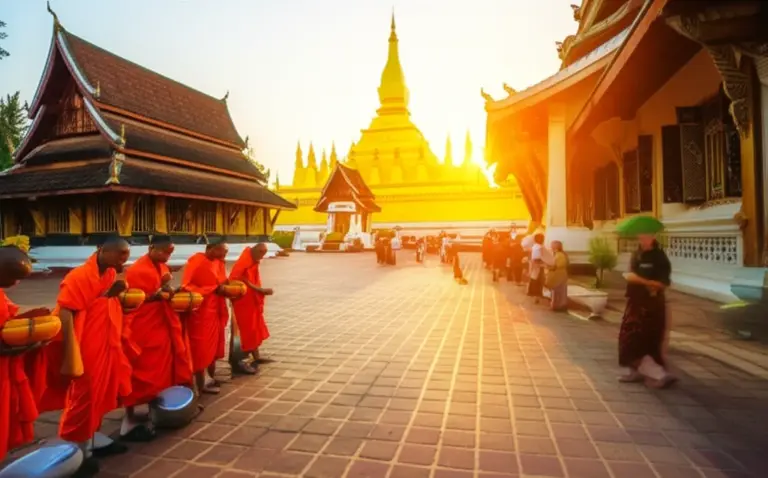 Top Cultural Highlights and Historical Sites in Luang Prabang: Temples, Morning Alms Ceremony, and Local Museums Explained