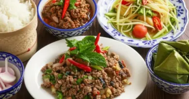 Top Must-Try Lao Dishes Explained: Lao Larb, Khao Niaw, Tam Mak Hoong, Mok Pa, and Regional Variations