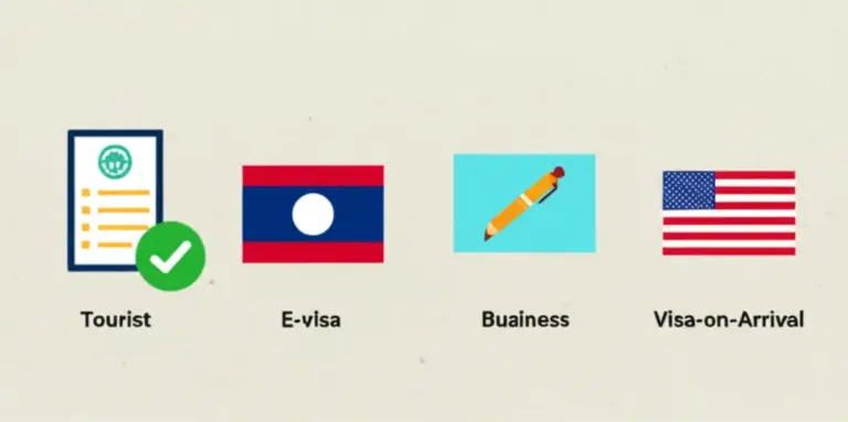 Types of Laos Visas and Which One You Need (tourist, business, e-visa, visa on arrival)