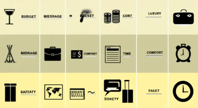 Comparing Cost, Time, Comfort, and Safety: Detailed Breakdown for Budget, Midrange, and Luxury Travelers