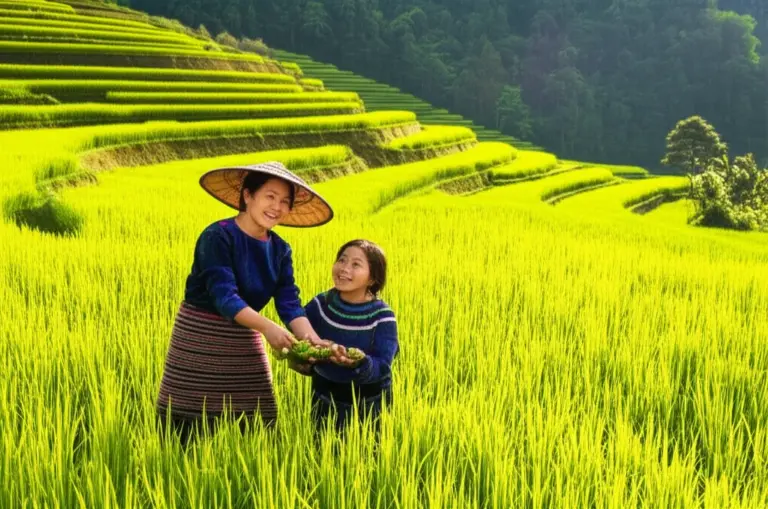 Local culture, sustainable farming practices, and how the experience supports community-based tourism