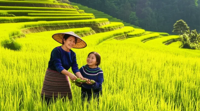 Local culture, sustainable farming practices, and how the experience supports community-based tourism