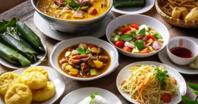 Must-try signature dishes in Luang Prabang: Or Lam, Khao Soi, Mok Pa, Tam Mak Hoong, and breakfast favorites