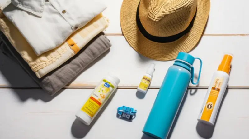 Packing Essentials for Hot-Season Travel in Laos: Clothing, Sun Protection, and Hydration Gear (breathable fabrics, high-SPF, refillable water systems, and insect precautions)
