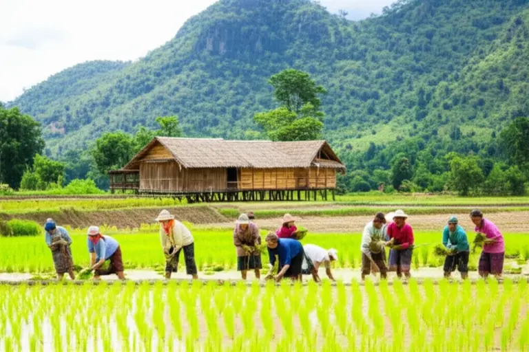 The Living Land Company: A Hands-On Rice Farming Experience in Luang Prabang — Complete Visitor’s Guide and What to Expect
