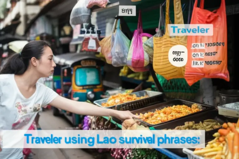 Top practical phrases for travelers: survival Lao for ordering food, asking for prices, transportation, and emergency help (with pronunciation guides)