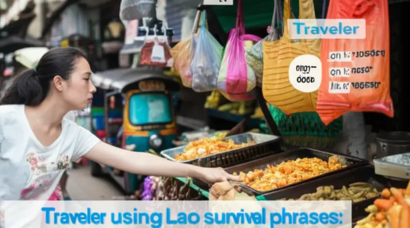 Top practical phrases for travelers: survival Lao for ordering food, asking for prices, transportation, and emergency help (with pronunciation guides)