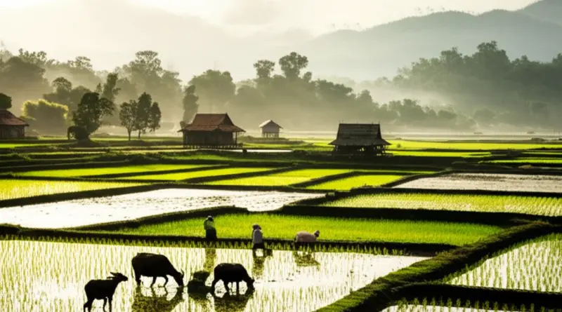 What is The Living Land Company and why Luang Prabang is the perfect place for an authentic rice farming experience