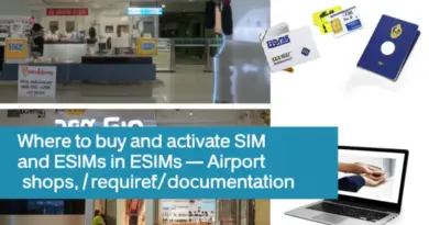 Where to Buy and Activate SIM Cards and eSIMs in Laos — airports, city stores, online vendors, and required ID/documentation