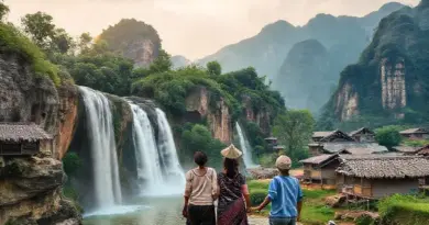 Day-by-Day 8-Day Family Itinerary: Luang Prabang, Kuang Si Falls, Pak Ou Caves, Vang Vieng and Relaxing Rural Experiences