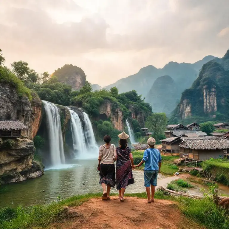 Day-by-Day 8-Day Family Itinerary: Luang Prabang, Kuang Si Falls, Pak Ou Caves, Vang Vieng and Relaxing Rural Experiences