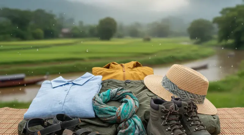 Essential Clothing and Footwear for Laos by Season: Layering, Fabrics, and Footwear Tips for Heat, Humidity, and Monsoon Conditions