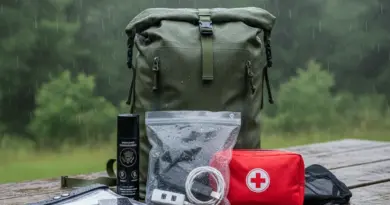 Gear, Gadgets, and Health Essentials: Rainproof Backpacks, Chargers, First Aid, Mosquito Protection, and Travel Documents