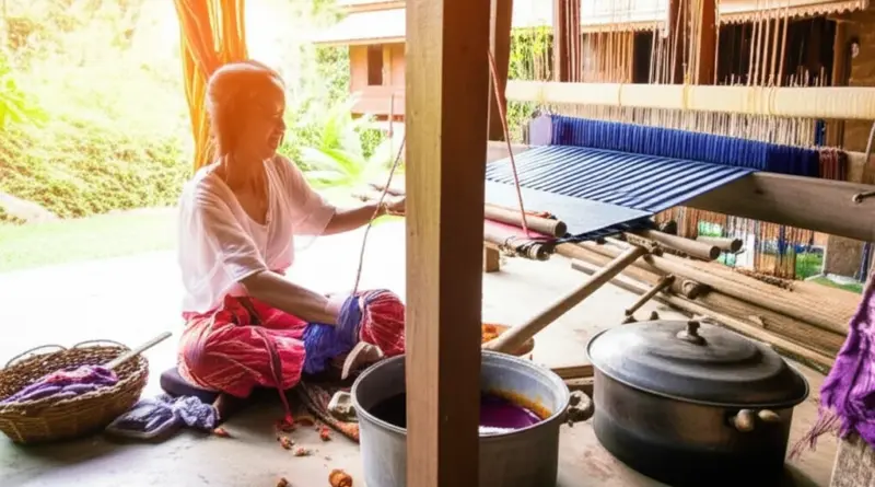 Handicraft Villages Around Luang Prabang: A Traveler’s Guide to Weaving, Natural Dyeing, and Traditional Silverwork