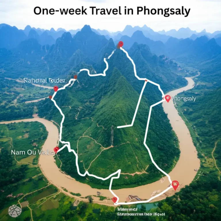 How to Plan Your One-Week Itinerary: Day-by-Day Route, Transport Options, and Timing for Phongsaly & Nam Ou Valley