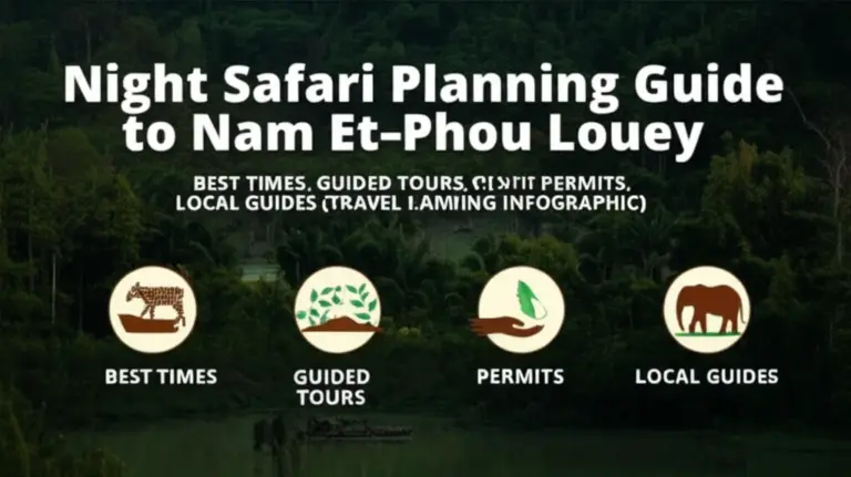 How to plan your trip to Nam Et–Phou Louey Night Safari: best times, tours, permits, and local guides