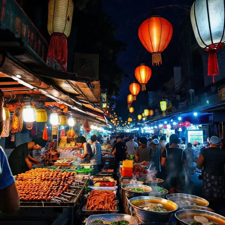 What to Eat After Dark: Top Night Bites and Street Food to Try at Vientiane Markets