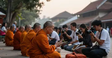 Alms Giving in Luang Prabang: Respectful Participation Tips for Visitors and Photographers