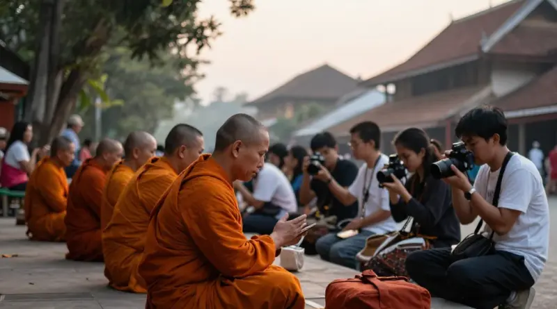 Alms Giving in Luang Prabang: Respectful Participation Tips for Visitors and Photographers