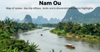 Choosing Routes and Day-Trip Options on the Nam Ou (difficulty levels, distance, highlights for short excursions)