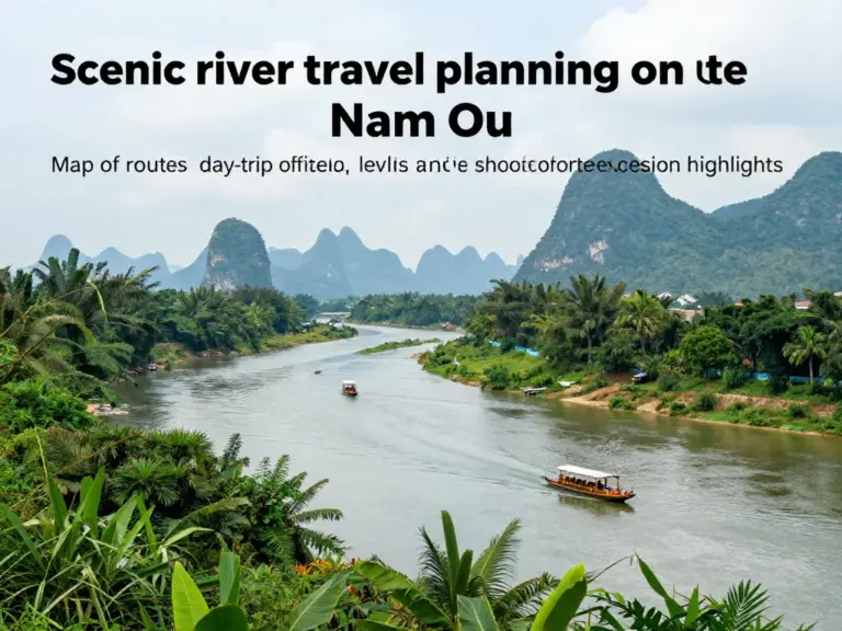 Choosing Routes and Day-Trip Options on the Nam Ou (difficulty levels, distance, highlights for short excursions)