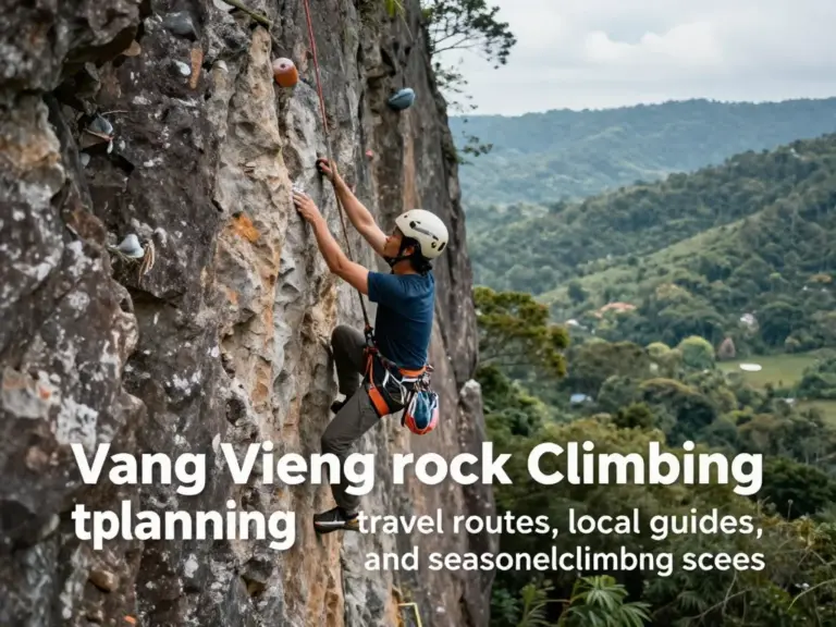 How to Get There, Local Guides, and Climbing Seasons: Planning Your Vang Vieng Climbing Trip