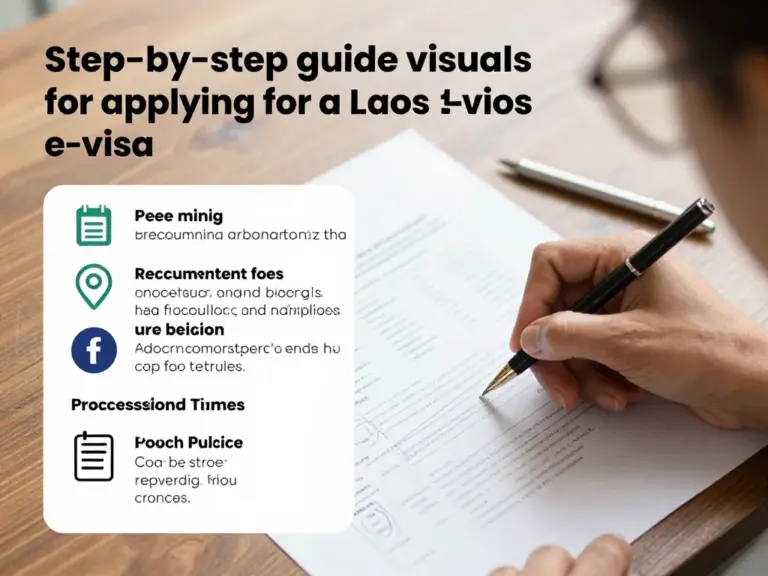 How to apply for a Laos e‑visa step‑by‑step (required documents, fees, processing times, and troubleshooting)
