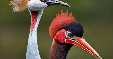 Iconic and Rare Birds You Might See — species list with identifying features and rarity status (e.g., Sarus Crane, Bengal Florican)