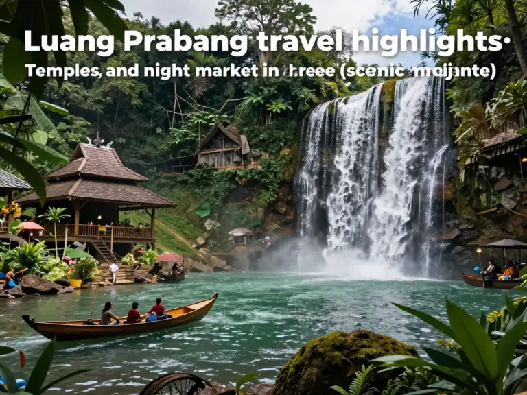 Luang Prabang in 3 Days: Ultimate Itinerary for Temples, Waterfalls & Night Markets
