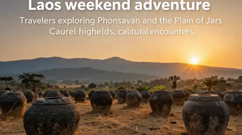 Offbeat Laos Weekend: Ultimate Phonsavan & Plain of Jars 2-Day Itinerary for History, Culture, and Adventure