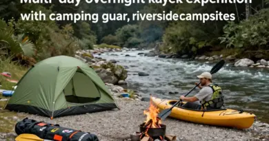 Overnight Expeditions: Multi-Day Kayak Itineraries and Camping Logistics (campsites, gear list, food, safety)