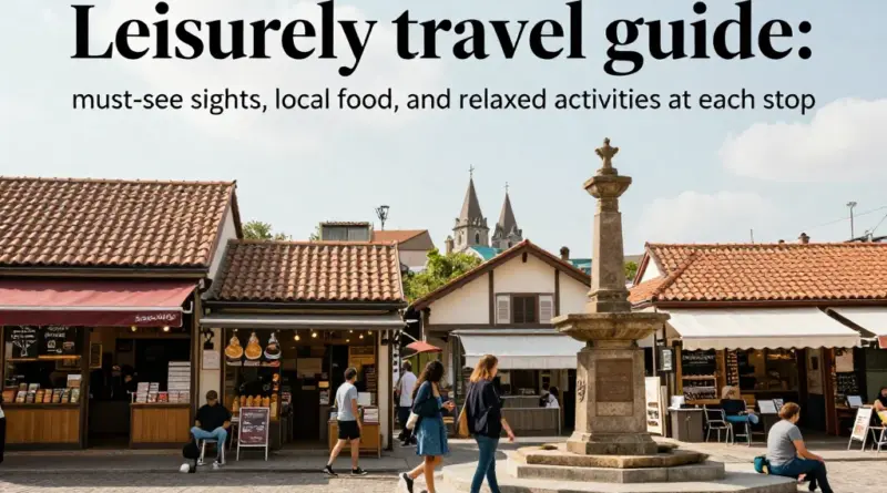 Top Experiences and Local Insights for Each Stop: What to See, Eat, and Do Without Rushing