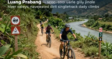 Top MTB Dirt Loops Near Luang Prabang: Detailed Route Descriptions, Difficulty Levels, and Estimated Ride Times