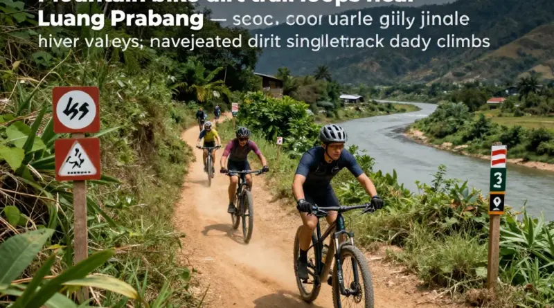 Top MTB Dirt Loops Near Luang Prabang: Detailed Route Descriptions, Difficulty Levels, and Estimated Ride Times
