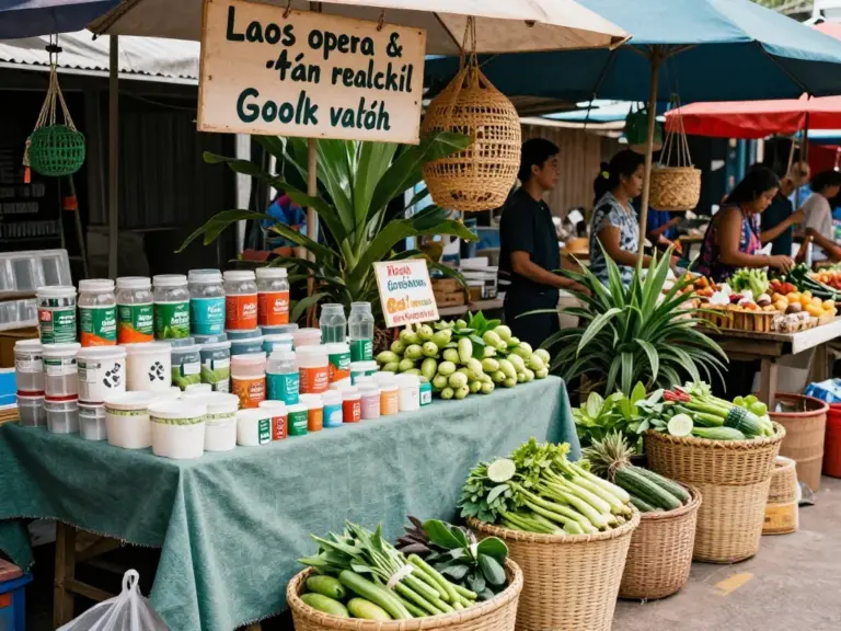 Top Markets and Sustainable Shops in Laos: Where to Buy Refillables, Local Produce, and Eco-Friendly Goods