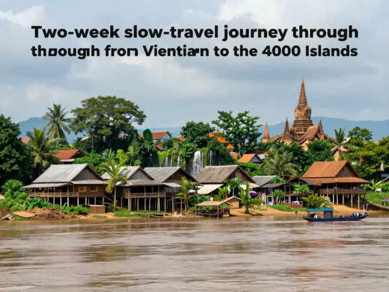 Two Weeks in Laos: The Ultimate Slow-Travel Itinerary from Vientiane to the 4000 Islands