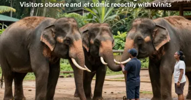 What to expect at an ethical elephant sanctuary: visitor activities, animal welfare standards, and guidelines for respectful interactions