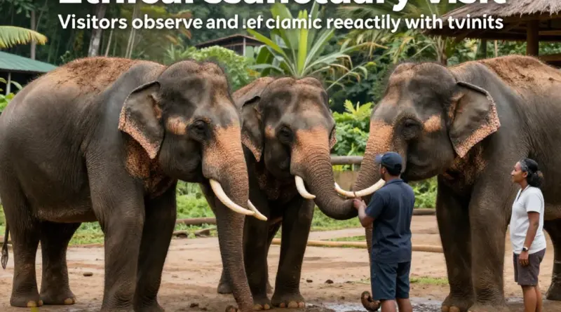 What to expect at an ethical elephant sanctuary: visitor activities, animal welfare standards, and guidelines for respectful interactions