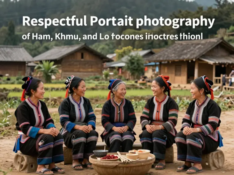 Authentic Village Portraits and Cultural Etiquette: Photographing Hmong, Khmu, and Lao Communities Respectfully