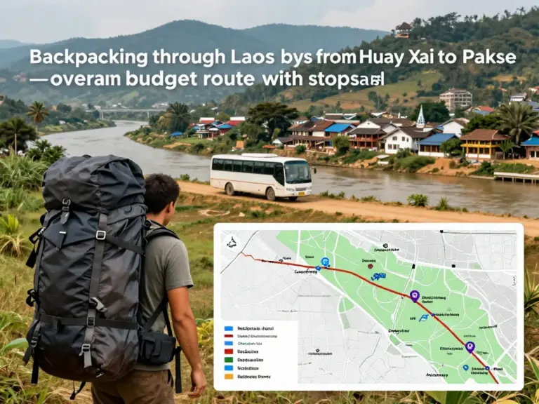 Backpacking Laos by Bus: Complete Budget Route Guide from Huay Xai to Pakse (Stops, Schedules, and Cost-Saving Tips)