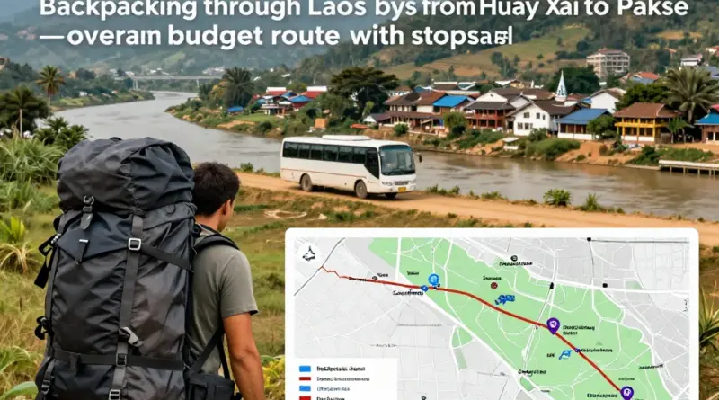 Backpacking Laos by Bus: Complete Budget Route Guide from Huay Xai to Pakse (Stops, Schedules, and Cost-Saving Tips)