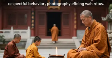 Behavioral Dos and Don’ts Inside and Around Temples: Photography, Offerings, and Interacting with Monks