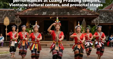 Best Places to Watch Traditional Laotian Music and Dance — Luang Prabang Temples, Vientiane Cultural Centers, and Provincial Festivals