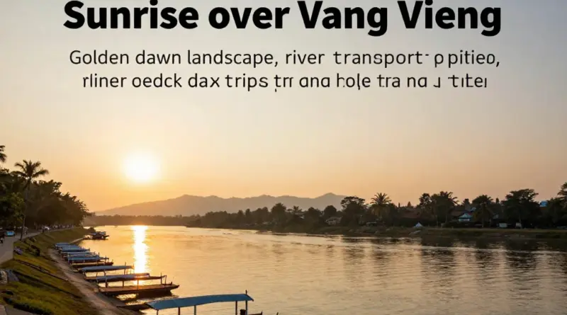 Best Time to Start and How to Get There: Sunrise tips, transportation options to Vang Vieng, where to park or dock for a day trip, and choosing the right season for clear views and safety